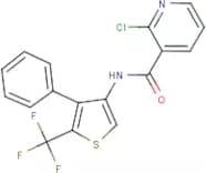N3-[4-Phenyl-5-(trifluoromethyl)-3-thienyl]-2-chloronicotinamide
