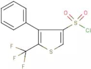 4-Phenyl-5-(trifluoromethyl)thiophene-3-sulphonyl chloride