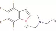 N1-ethyl-N1-[(4,5,6,7-tetrafluorobenzo[b]furan-2-yl)methyl]ethan-1-amine