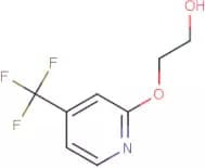 2-(2-Hydroxyethoxy)-4-(trifluoromethyl)pyridine