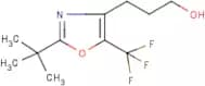 3-[2-(tert-Butyl)-5-(trifluoromethyl)-1,3-oxazol-4-yl]propan-1-ol