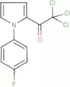 2,2,2-trichloro-1-[1-(4-fluorophenyl)-1H-pyrrol-2-yl]ethan-1-one