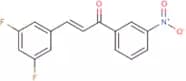 3-(3,5-difluorophenyl)-1-(3-nitrophenyl)prop-2-en-1-one