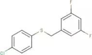 1-{[(4-chlorophenyl)thio]methyl}-3,5-difluorobenzene