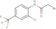 N1-[2-chloro-4-(trifluoromethyl)phenyl]-2-bromoacetamide
