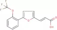 3-{5-[2-(trifluoromethoxy)phenyl]-2-furyl}acrylic acid
