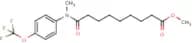 Methyl 9-[methyl-4-(trifluoromethoxy)anilino]-9-oxononanoate