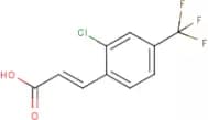 3-[2-chloro-4-(trifluoromethyl)phenyl]acrylic acid