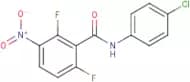 N-(4-chlorophenyl)-2,6-difluoro-3-nitrobenzamide