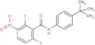 N-[4-(tert-butyl)phenyl]-2,6-difluoro-3-nitrobenzamide