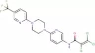 2,3,3-Trichloro-N-(6-{4-[5-(trifluoromethyl)pyridin-2-yl]piperazino}pyridin-3-yl)acrylamide