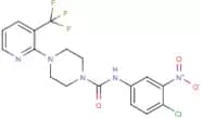N-(4-chloro-3-nitrophenyl)-4-[3-(trifluoromethyl)pyridin-2-yl]tetrahydropyrazine-1(2H)-carboxamide