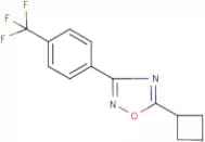 5-cyclobutyl-3-[4-(trifluoromethyl)phenyl]-1,2,4-oxadiazole