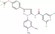 2,6-dichloro-N-{1-(3,4-dimethylphenyl)-3-[4-(trifluoromethoxy)phenyl]-1H-pyrazol-5-yl}isonicotinam…