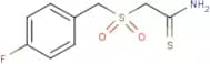 2-[(4-Fluorobenzyl)sulphonyl]ethanethioamide