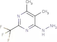 4-hydrazino-5,6-dimethyl-2-(trifluoromethyl)pyrimidine