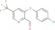 3-[(4-chlorophenyl)thio]-5-(trifluoromethyl)pyridine-2-carboxaldehyde
