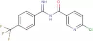 N3-imino[4-(trifluoromethyl)phenyl]methyl-6-chloronicotinamide