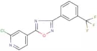 5-(2-chloro-4-pyridyl)-3-[3-(trifluoromethyl)phenyl]-1,2,4-oxadiazole