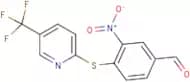 3-nitro-4-{[5-(trifluoromethyl)-2-pyridyl]thio}benzaldehyde