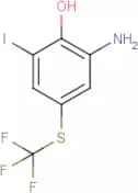2-Amino-6-iodo-4-[(trifluoromethyl)thio]phenol