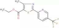 Ethyl 4-methyl-2-[5-(trifluoromethyl)pyrid-2-yl]thiazole-5-carboxylate
