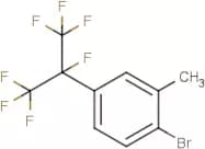 1-Bromo-2-methyl-4-(heptafluoropropan-2-yl)benzene