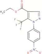 Ethyl 2-(4-nitrophenyl)-3-(trifluoromethyl)pyrazole-4-carboxylate
