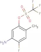 5-Amino-4-fluoro-2-methylphenyl trifluoromethanesulphonate