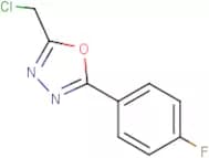 2-(Chloromethyl)-5-(4-fluorophenyl)-1,3,4-oxadiazole