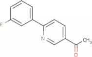 1-[6-(3-Fluorophenyl)pyridin-3-yl]ethanone