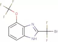 2-[Bromo(difluoro)methyl]-4-(trifluoromethoxy)-1H-benzimidazole
