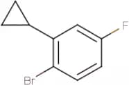 2-Bromo-5-fluoro-1-cyclopropylbenzene