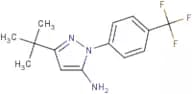 3-tert-Butyl-1-(4-trifluoromethylphenyl)-1H-pyrazol-5-amine