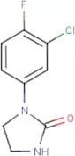 1-(3-Chloro-4-fluorophenyl)-imidazolidin-2-one