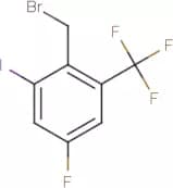 4-Fluoro-6-iodo-2-(trifluoromethyl)benzyl bromide