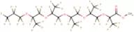 Perfluoro-2,5,8,11,14-pentamethyl-3,6,9,12,15-pentaoxaoctadecanoic acid, methyl ester