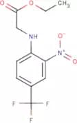 Ethyl {[2-nitro-4-(trifluoromethyl)phenyl]amino}acetate