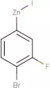 4-Bromo-3-fluorophenylzinc iodide
