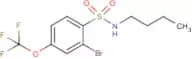 2-Bromo-N-butyl-4-(trifluoromethoxy)benzenesulphonamide