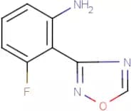 3-Fluoro-2-(1,2,4-oxadiazol-3-yl)aniline