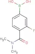 4-(Dimethylcarbamoyl)-3-fluorobenzeneboronic acid
