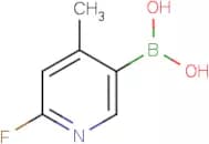 6-Fluoro-4-methylpyridine-3-boronic acid