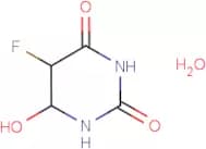 5-Fluoro-6-hydroxyhydrouracil monohydrate