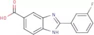 2-(3-Fluorophenyl)-1H-benzimidazole-5-carboxylic acid
