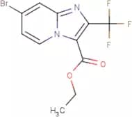 Ethyl 7-bromo-2-(trifluoromethyl)imidazo[1,2-a]pyridine-3-carboxylate
