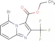 Ethyl 5-bromo-2-(trifluoromethyl)imidazo[1,2-a]pyridine-3-carboxylate