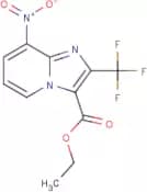 Ethyl 8-nitro-2-(trifluoromethyl)imidazo[1,2-a]pyridine-3-carboxylate