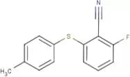 2-Fluoro-6-[(4-methylphenyl)sulphanyl]benzonitrile
