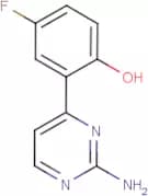 2-(2-Aminopyrimidin-4-yl)-4-fluorophenol